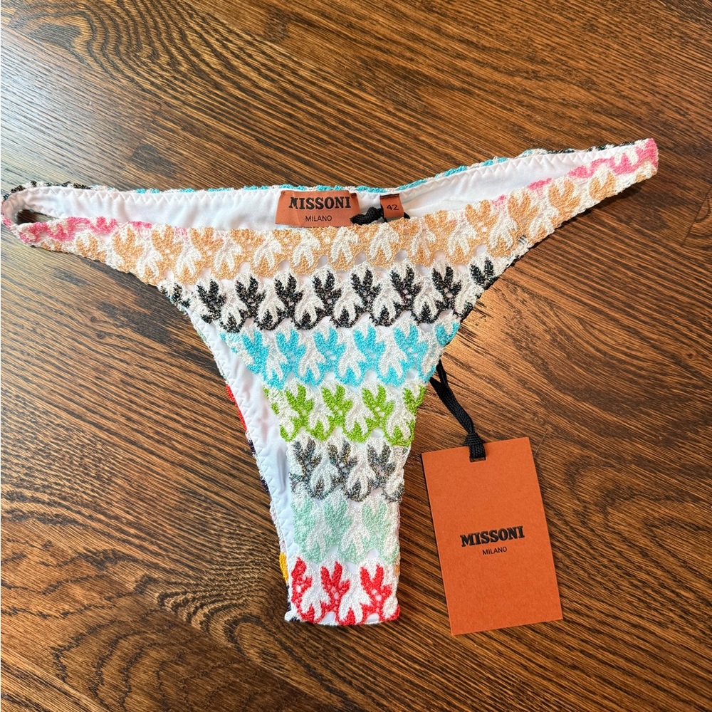 NWT Missoni Mare Zig Zag bikini Bottom